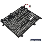 Asus Eee Book E403SA Replacement Battery, 11.4V, 4800mAh, Li-Polymer 1