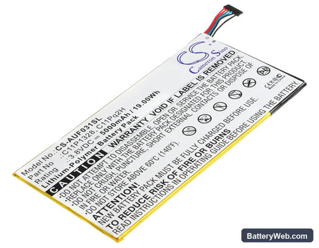 Asus Transformer Pad 3G Replacement Battery, 3.8V, 5000mAh, Li-Polymer 1