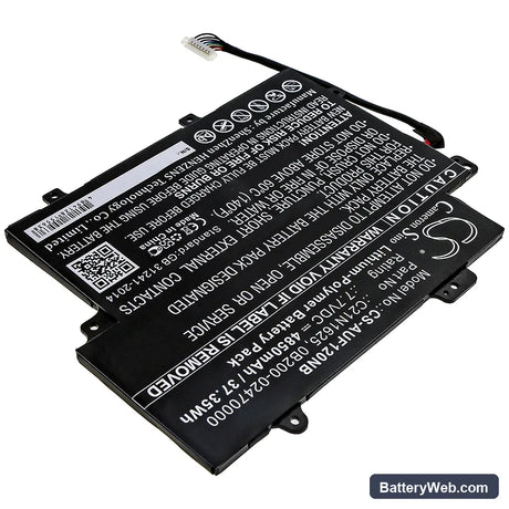 Asus VivoBook Flip 12 TP203NA-BP034TS Replacement Battery, 7.7V, 4850mAh, Li-Polymer 2