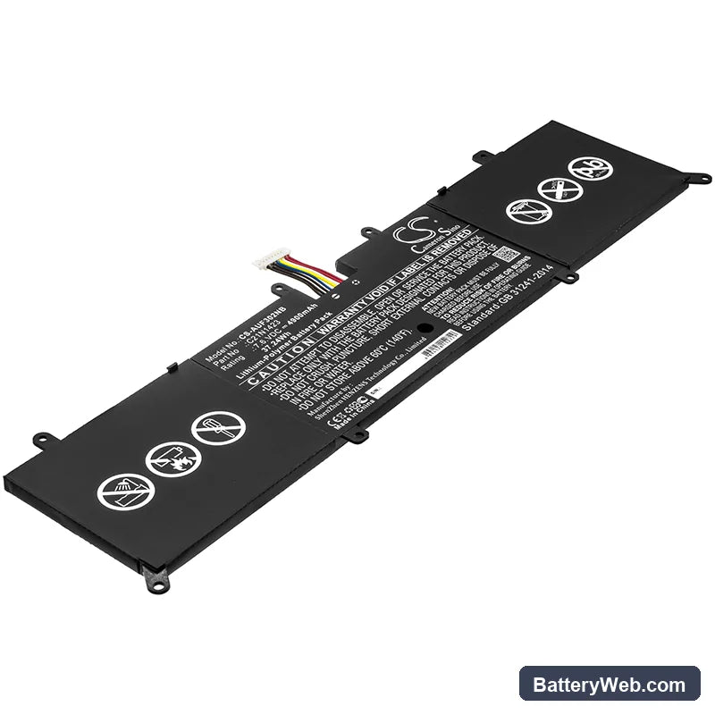 Asus R301UA-R4270T Replacement Battery, 7.6V, 4900mAh, Li-Polymer 1