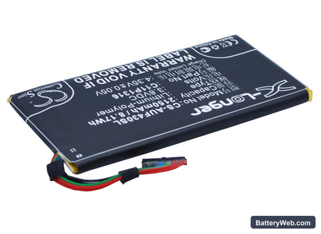 Asus Padfone mini 4.3 Replacement Battery, 3.8V, 2150mAh, Li-Polymer 3
