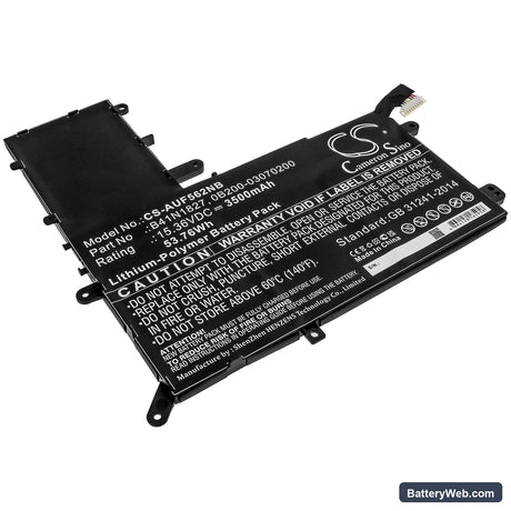 Asus UX562FA-AC023R Replacement Battery, 15.36V, 3500mAh, Li-Polymer 1