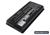 Asus F5 Replacement Battery, 11.1V, 4400mAh, Li-ion 1