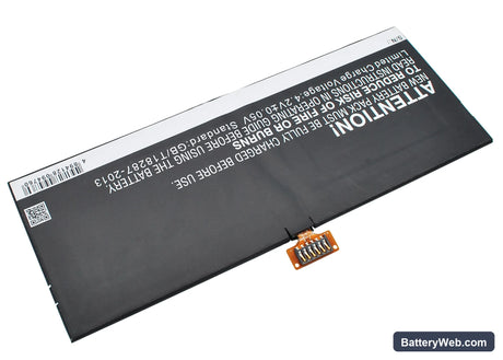 Asus VivoTab TF600TL Replacement Battery, 3.7V, 6760mAh, Li-Polymer 2