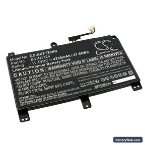 Asus FX504 Replacement Battery, 11.4V, 4200mAh, Li-Polymer 1