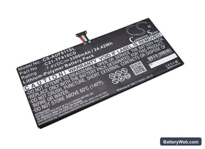 Asus VivoTab TF810CD Replacement Battery, 7.4V, 3300mAh, Li-Polymer 1