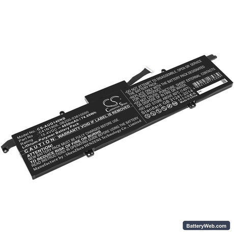 Asus ROG Zephyrus G14 GA401IV-HE135T Replacement Battery, 15.4V, 4850mAh, Li-Polymer 1