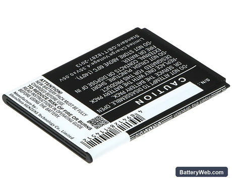Asus Live Dual SIM Replacement Battery, 3.8V, 2000mAh, Li-ion 3