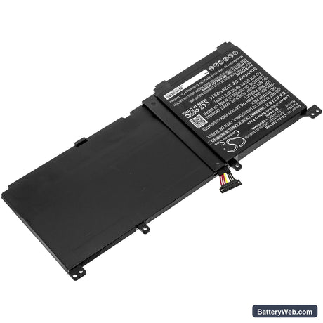 Asus ROG G501VW-BSI7N25 Replacement Battery, 15.2V, 3950mAh, Li-Polymer 2