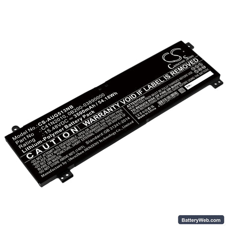 Asus ROG Strix G15 G513IH-HN006 Replacement Battery, 15.48V, 3500mAh, Li-Polymer 1