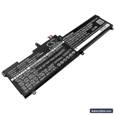 Asus GL702 Replacement Battery, 15.2V, 4800mAh, Li-Polymer 1