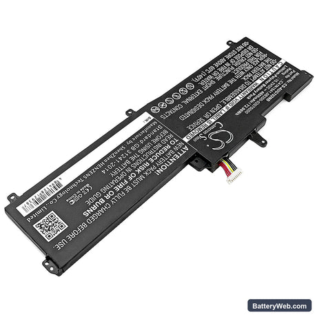Asus GL702 Replacement Battery, 15.2V, 4800mAh, Li-Polymer 2