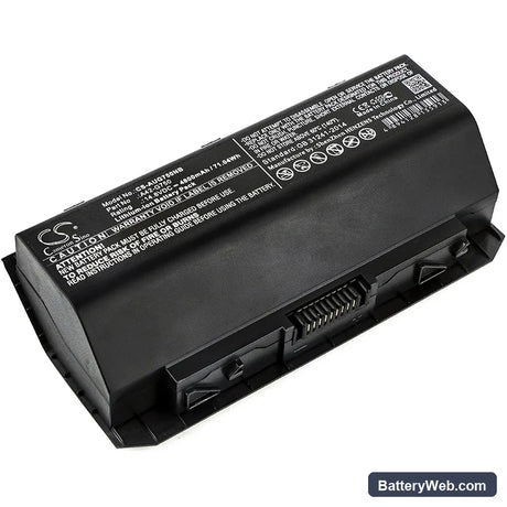 Asus G750 Replacement Battery, 14.8V, 4800mAh, Li-ion 1