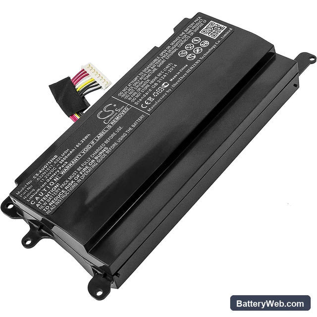 Asus G752VL Replacement Battery, 11.25V, 5800mAh, Li-ion 1