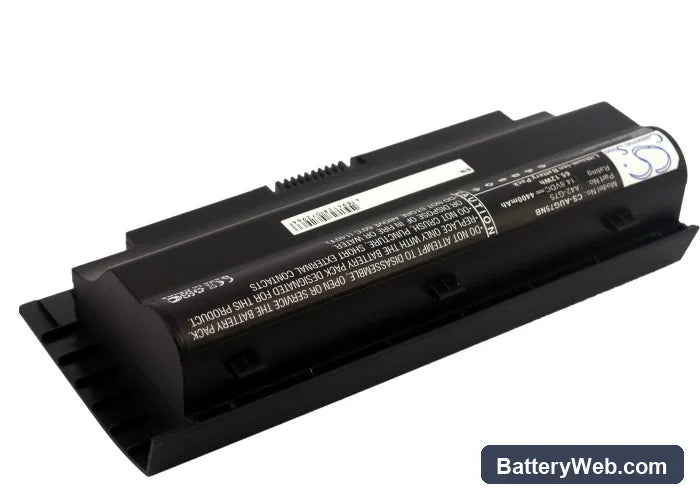 Asus G75 Replacement Battery, 14.8V, 4400mAh, Li-ion 1