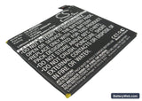 Google Nexus 7 2nd Replacement Battery, 3.8V, 3950mAh, Li-Polymer 1