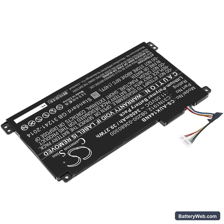 Asus VivoBook 14 E410MA-EK007TS Replacement Battery, 11.55V, 3400mAh, Li-Polymer 2