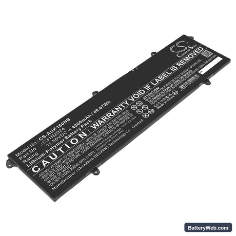 Asus VivoBook 16X K3605VC Replacement Battery, 11.55V, 4300mAh, Li-Polymer 1