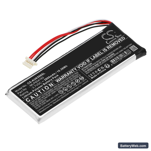 Autel TS508K Replacement Battery, 3.7V, 2800mAh, Li-Polymer 1