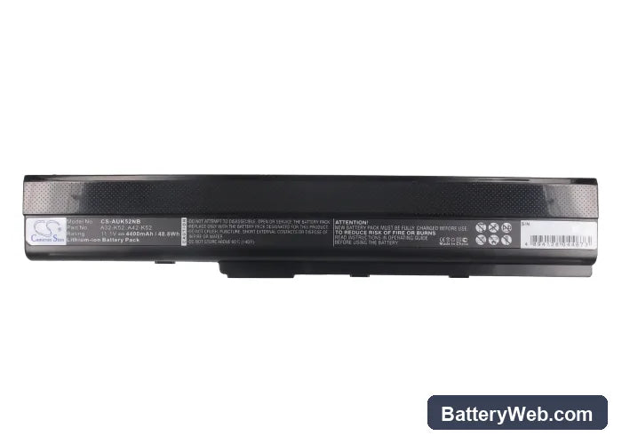 Asus K52 Replacement Battery, 11.1V, 4400mAh, Li-ion 4