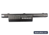 Asus K93 Replacement Battery, 10.8V, 4400mAh, Li-ion 5