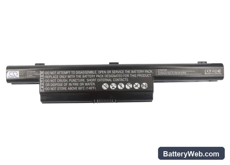 Asus K93 Replacement Battery, 10.8V, 4400mAh, Li-ion 5