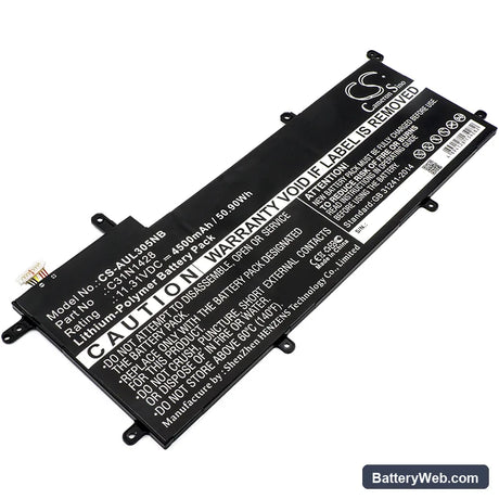 Asus Zenbook UX305LA Replacement Battery, 11.31V, 4500mAh, Li-Polymer 1