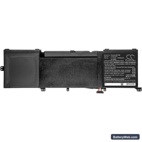 Asus UX501VW-FY062T Replacement Battery, 11.4V, 8200mAh, Li-Polymer 3