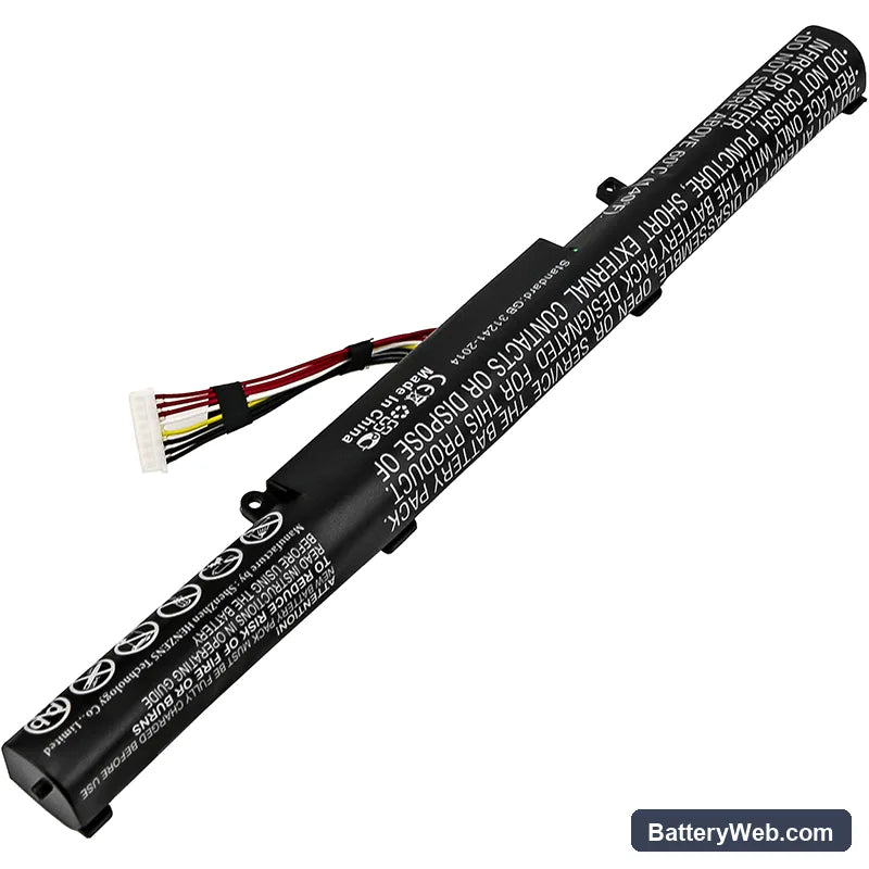 Asus GL553VD Replacement Battery, 14.4V, 2600mAh, Li-ion 4
