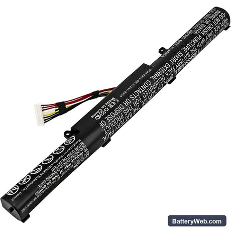 Asus GL553VD Replacement Battery, 14.4V, 2600mAh, Li-ion 4