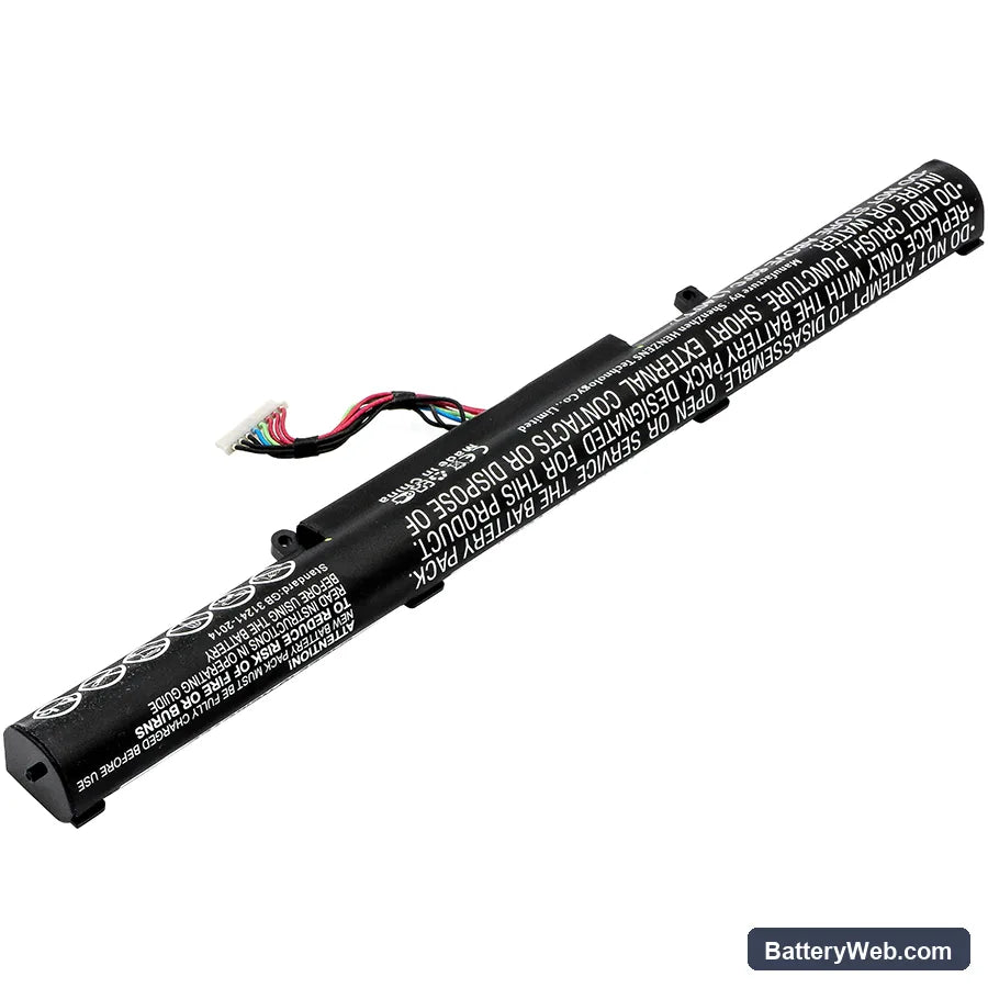 Asus GL752JW Replacement Battery, 15V, 2600mAh, Li-ion 3