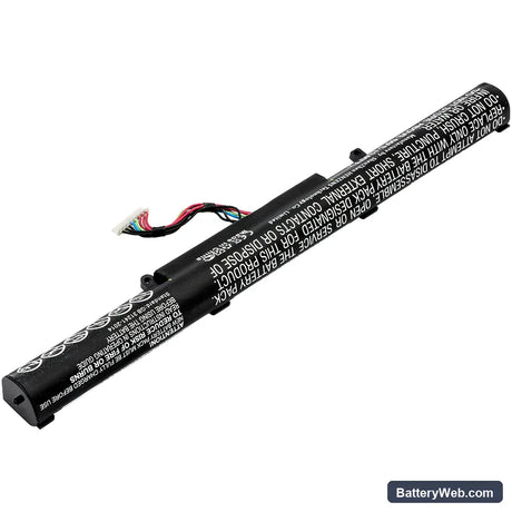 Asus GL752JW Replacement Battery, 15V, 2600mAh, Li-ion 3