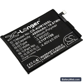 Asus ZenFone Max Pro M1 Replacement Battery, 3.85V, 4900mAh, Li-Polymer 1