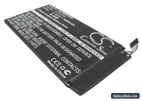 Asus Memo Pad Me102 Replacement Battery, 3.75V, 4900mAh, Li-Polymer 1