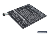 Asus MeMO Pad ME170C Replacement Battery, 3.8V, 3900mAh, Li-Polymer 2