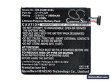 Asus Memo Pad 8 Replacement Battery, 3.8V, 3900mAh, Li-Polymer 5