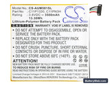 Asus Memo Pad 8 Replacement Battery, 3.8V, 3500mAh, Li-Polymer 5
