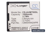 Voxtel M405 Replacement Battery, 3.7V, 1000mAh, Li-ion 5