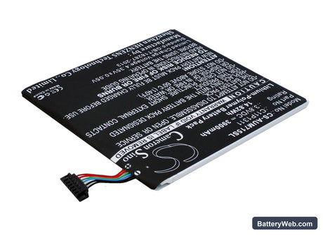 Asus MeMO Pad HD 7 Replacement Battery, 3.8V, 3900mAh, Li-Polymer 2