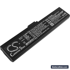 Asus W7J Replacement Battery, 11.1V, 4400mAh, Li-ion 1