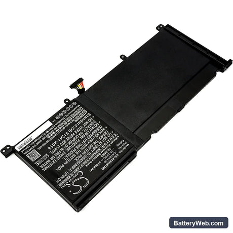 Asus N501JW-1A Replacement Battery, 15.2V, 3700mAh, Li-Polymer 2