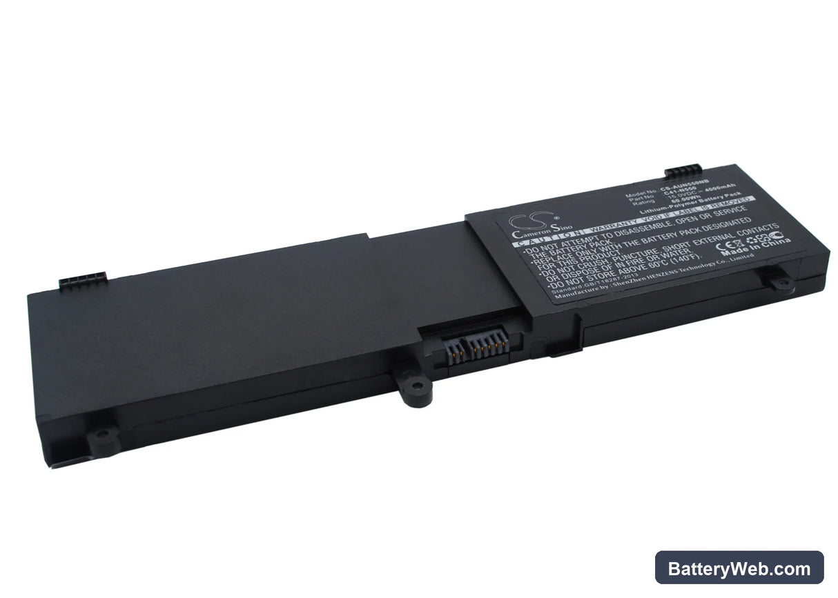 Asus N550 Replacement Battery, 15V, 4000mAh, Li-Polymer 2