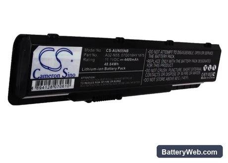 Asus N45 Replacement Battery, 11.1V, 4400mAh, Li-ion 5