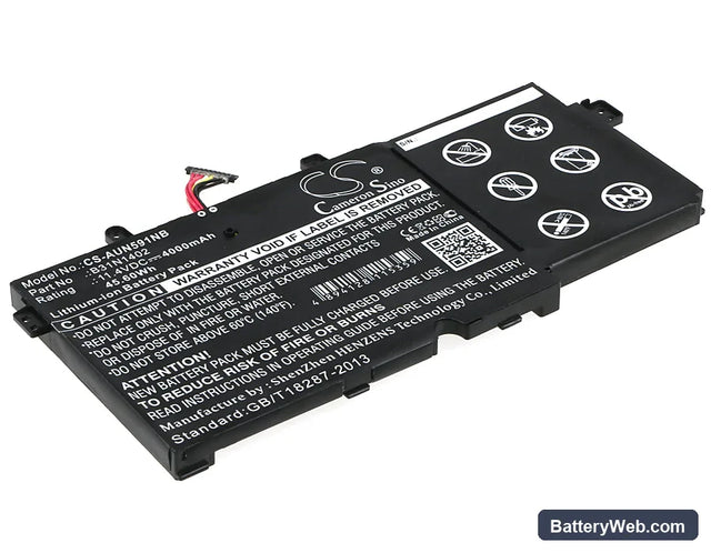 Asus N591LB Replacement Battery, 11.4V, 4000mAh, Li-ion 1