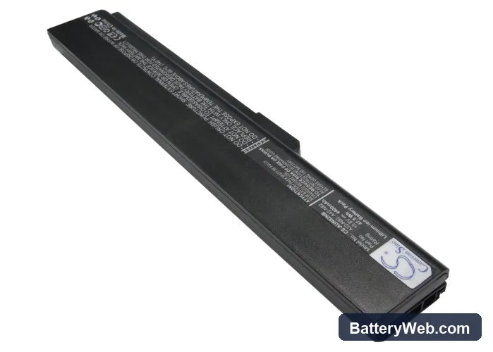 Asus N82 Replacement Battery, 10.8V, 4400mAh, Li-ion 2