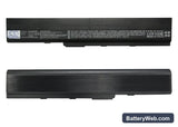 Asus N82 Replacement Battery, 10.8V, 4400mAh, Li-ion 5