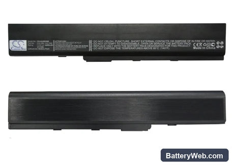 Asus N82 Replacement Battery, 10.8V, 4400mAh, Li-ion 5