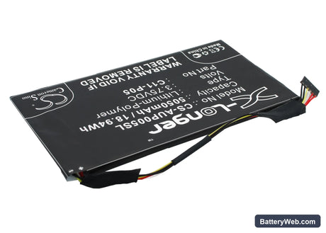 Asus PadFone Infinity A80 Tablet Replacement Battery, 3.75V, 5050mAh, Li-Polymer 2