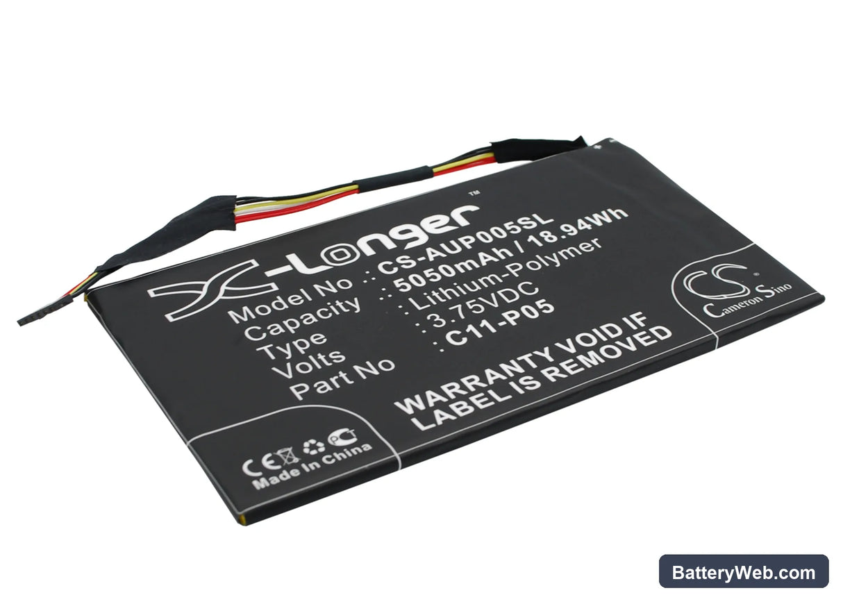 Asus PadFone Infinity A80 Tablet Replacement Battery, 3.75V, 5050mAh, Li-Polymer 3