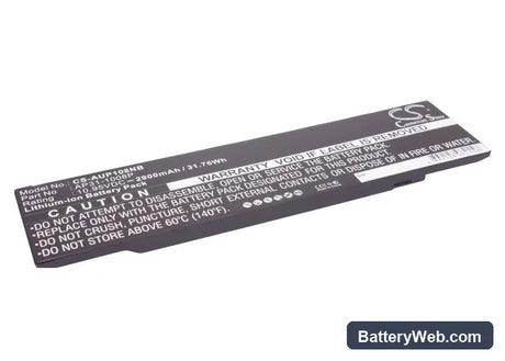 Asus Eee PC 1008 Replacement Battery, 10.95V, 2900mAh, Li-Polymer 1